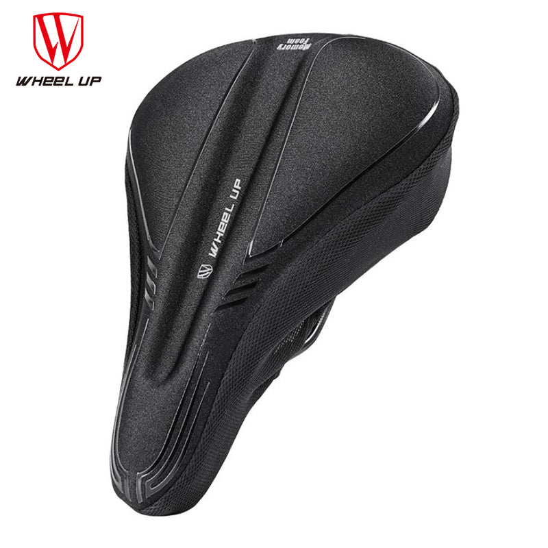 WHEEL UP Bicycle Silicone Saddle Cover Cushion Breathable Mountain Road Bike Seat Covers Mat Silica gel Pads Cycling