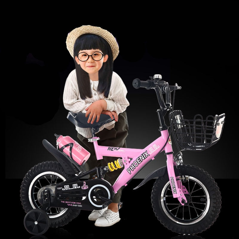 Tiger child tricycle folding 1-3-6 year old baby trolley baby bicycle baby bicycle bicycle