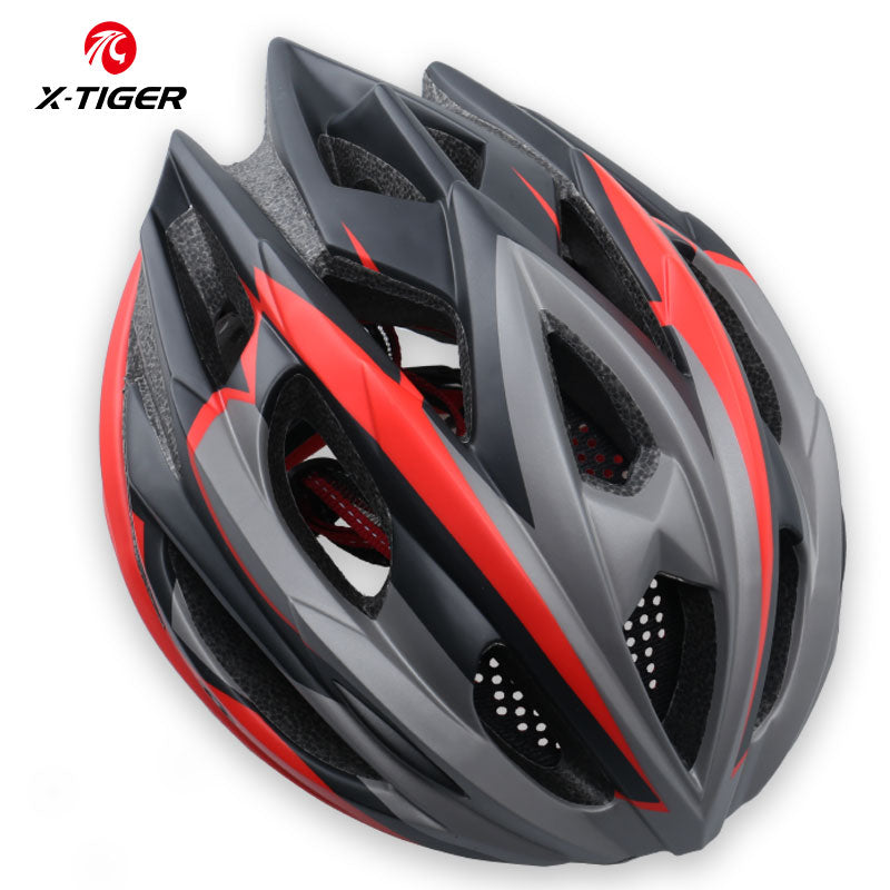 X-TIGER TRAIL XC Cycling Helmet With Hat EPS+PC Cover MTB Bike Helmet Integrally-mold Cycling Mountain Bicycle Helmet