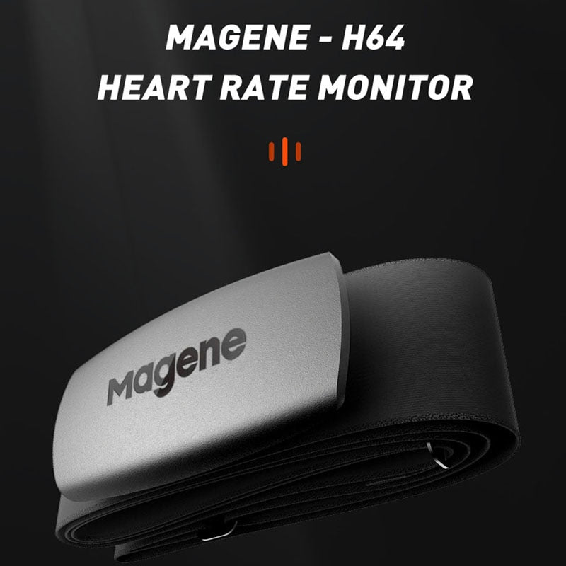 cycling Magene Mover H64 Dual Mode ANT+ & Bluetooth 4.0 Heart Rate Sensor With Chest Strap Computer Bike Wahoo Garmin Sports