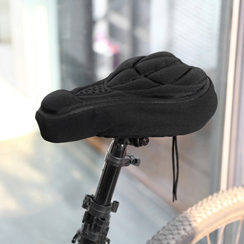 3D Bicycle Saddle Seat NEW Soft Bike Seat Cover Comfortable Foam Seat Cushion Cycling Saddle for Bicycle Bike Accessories #SD