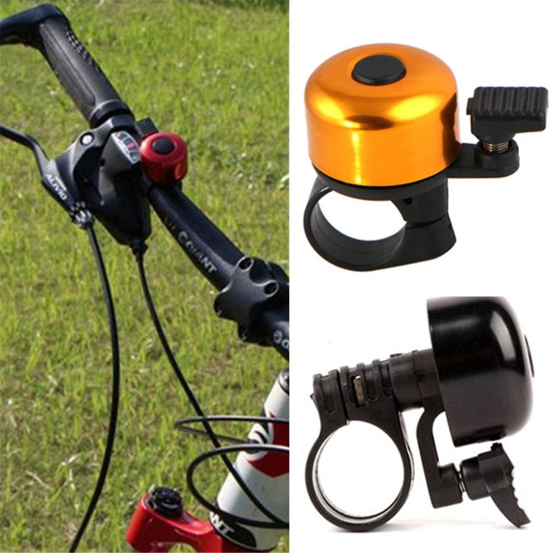 Bicycle bell horn mini aluminum alloy bell mountain bike loud color small bell ringing equipment accessories 202-0010