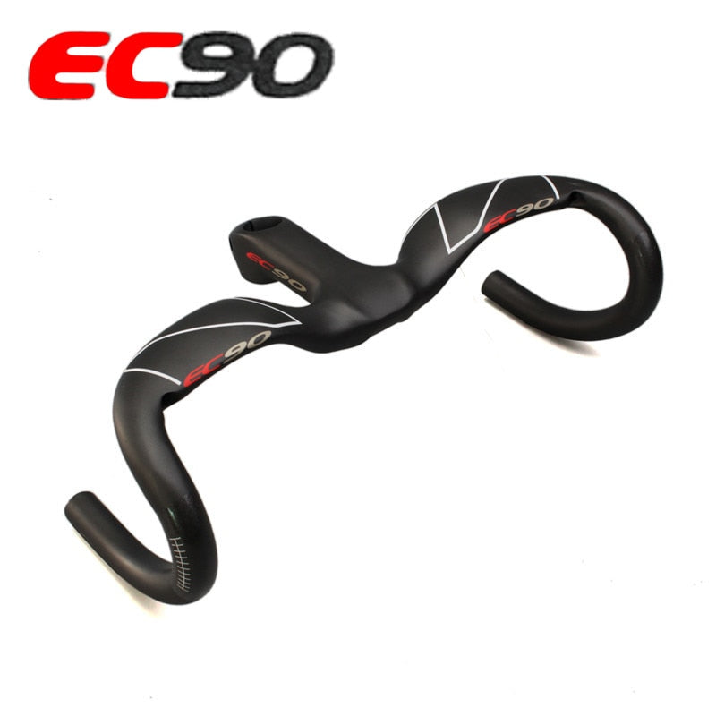 2019 new EC90 full carbon fiber road bike handlebars / bikes/integrated one-piece handlebar CARBON BICYCLE HANDLE