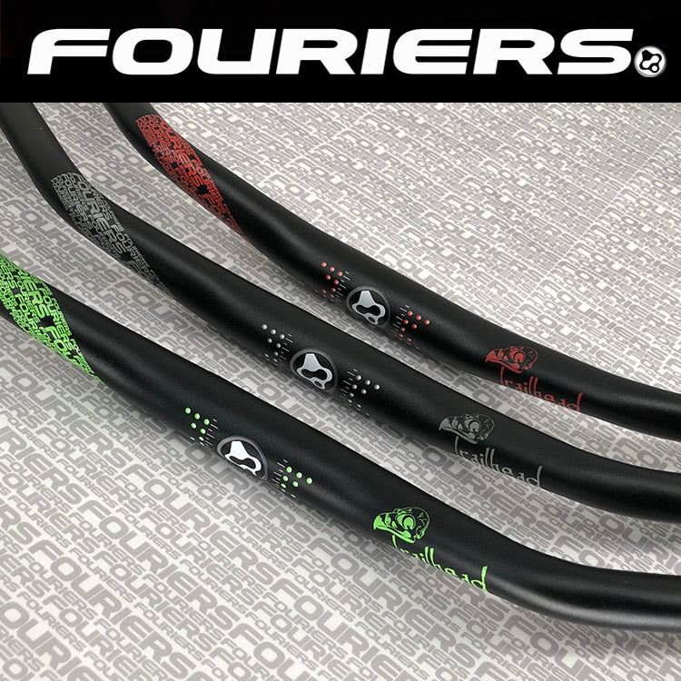 FOURIERS Aluminium Utilitarian And Trekking Handlebar Back Sweep 35 Degree The Control Curve Bend 31.8mm x 720mm Rise 20mm