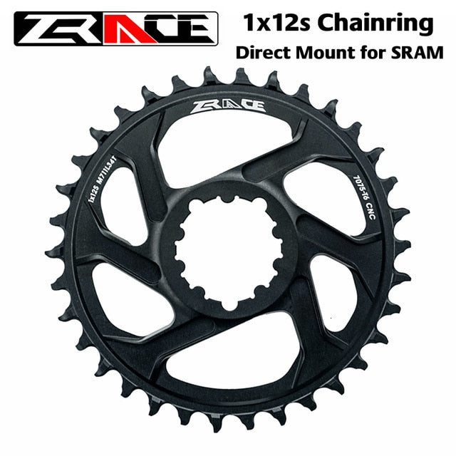 1x12 plate. 7075Al Vickers-Dureza 21 offset 6mm MTB chainwheel... Used for direct installation of SRAM, compatible with Eagle