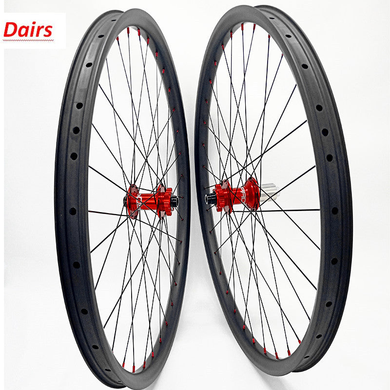 carbon mtb disc wheels 27.5er tubeless mtb wheelset AM 40x30mm asymmetry carbon wheels hope 4 boost 110x15 148x12 CN424