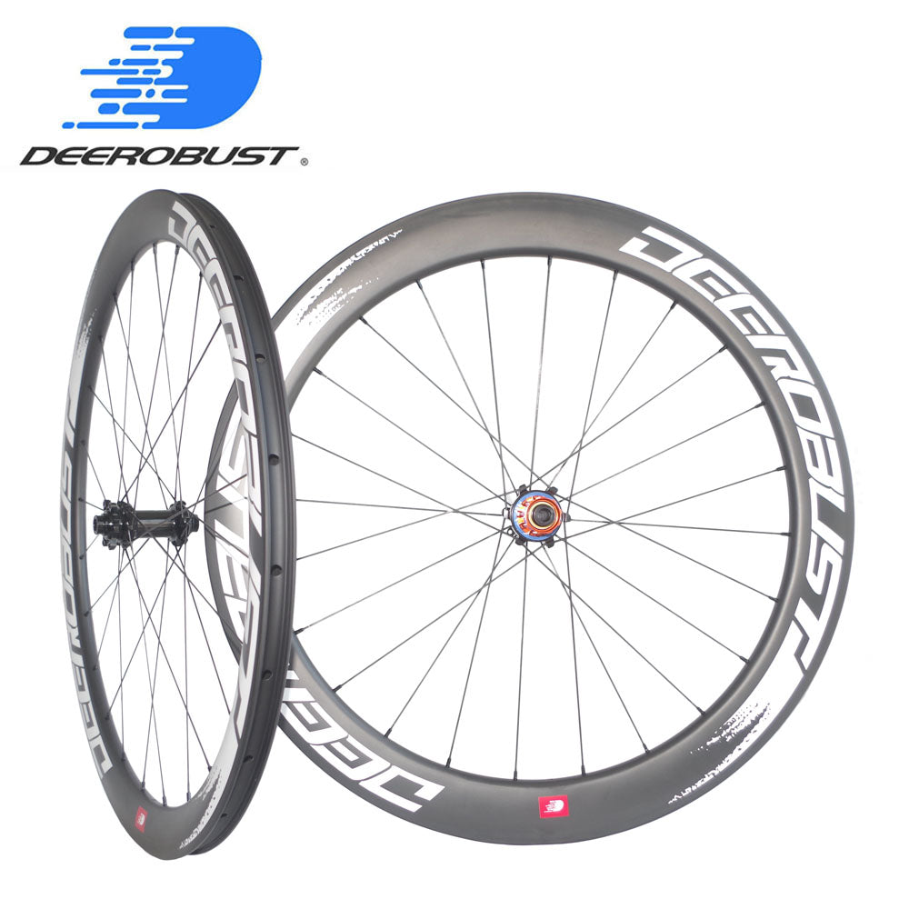 1259g High End 700C 25mm Outer 18mm Inner Width Tubeless Clincher Road Disc Cyclocross Bike Carbon Wheels Wheelset 24 Holes XDR