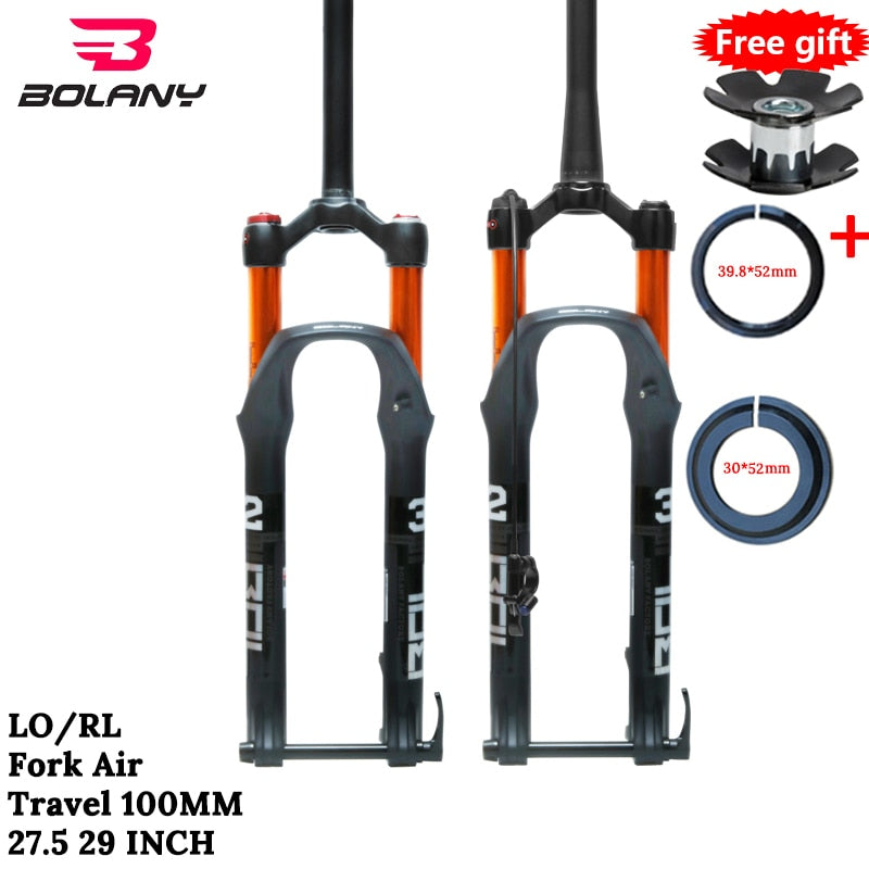 MTB Fork 100mmTraver 32 RL 29er Inch Suspension Fork Lock Straight Tapered Thru Axle QR Quick Release Fo bicycle Accesorios