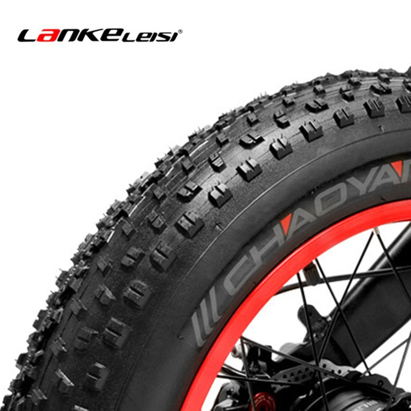 Lankeleisi 20*4.0 Fat Tire Snow Tire Outer Tire / Inner Tube, Bike Parts for LANKELEISI X2000 Electric Bicycle