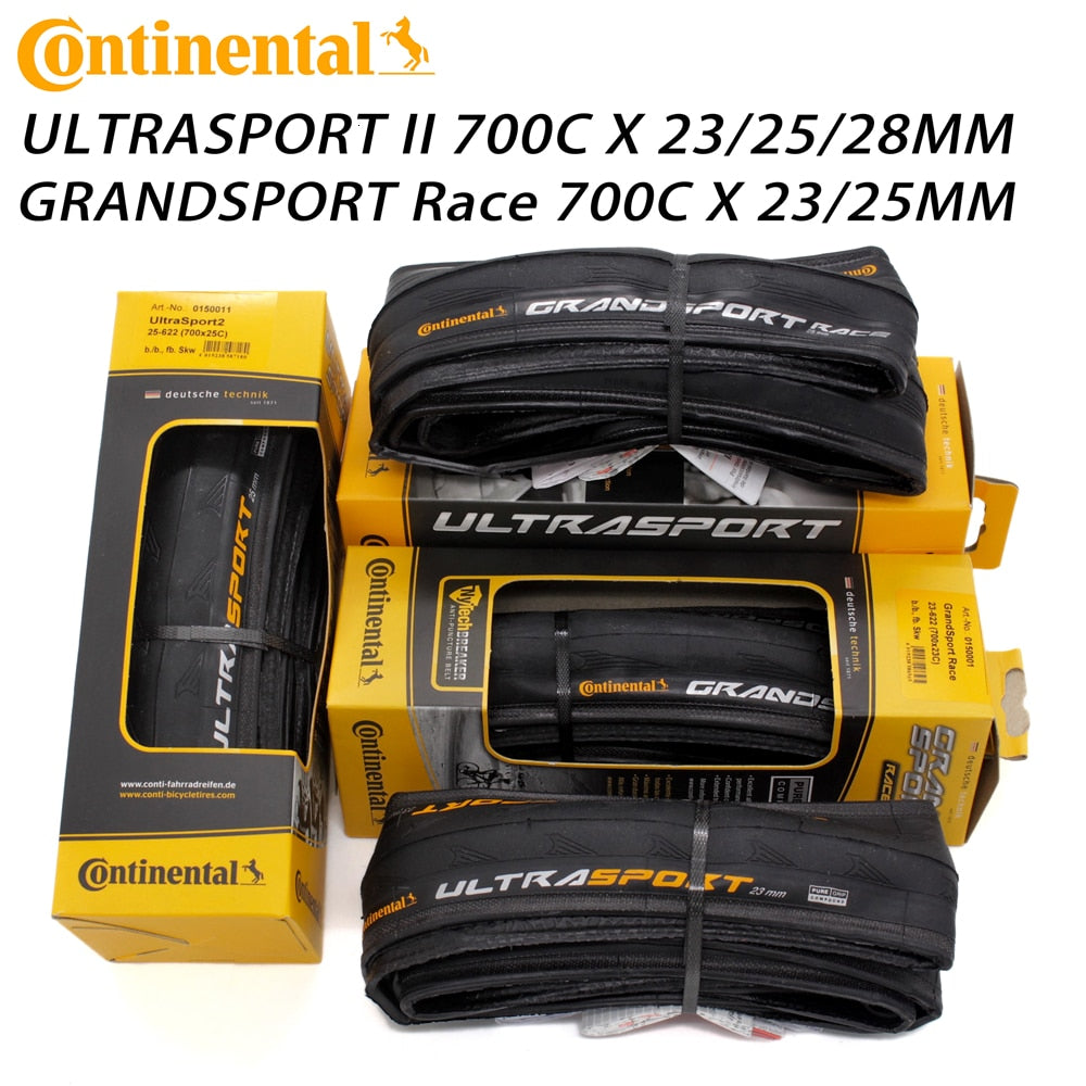 Continental Ultra Sport Ii Sport Sport Corrida 700 *23 /25c 28c Road Tyres Bicycle Tyre Folding Bicycle