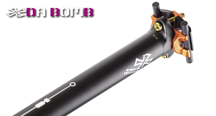 DABOMB  DA BOMB Thruster MTB moutain bicycle XC DH bike seatpost  seat post Aluminum 3D forged 27.2/30.9/31.6mm*350mm