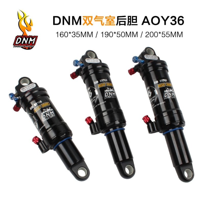 2019 DNM 36RC alloy rear shock for mountain bike  downhill MTB suspension bicycle shock absorber amortisseur vtt lock adjustment