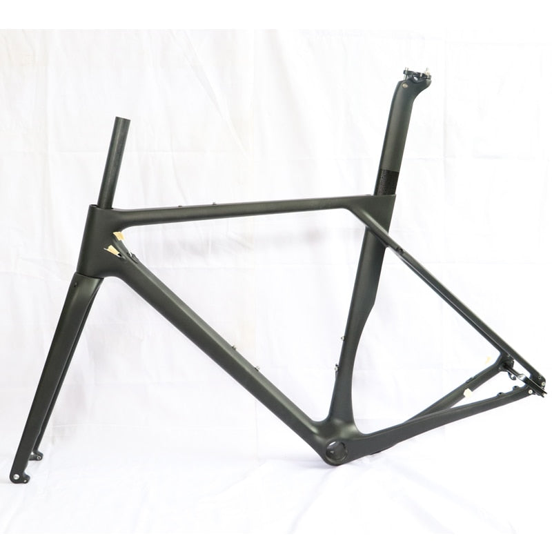 MEETTIME Carbon Fiber Gravel Bike Frame 142x12 Thru-axle and 135x9 QR Carbon Road Bike Frame
