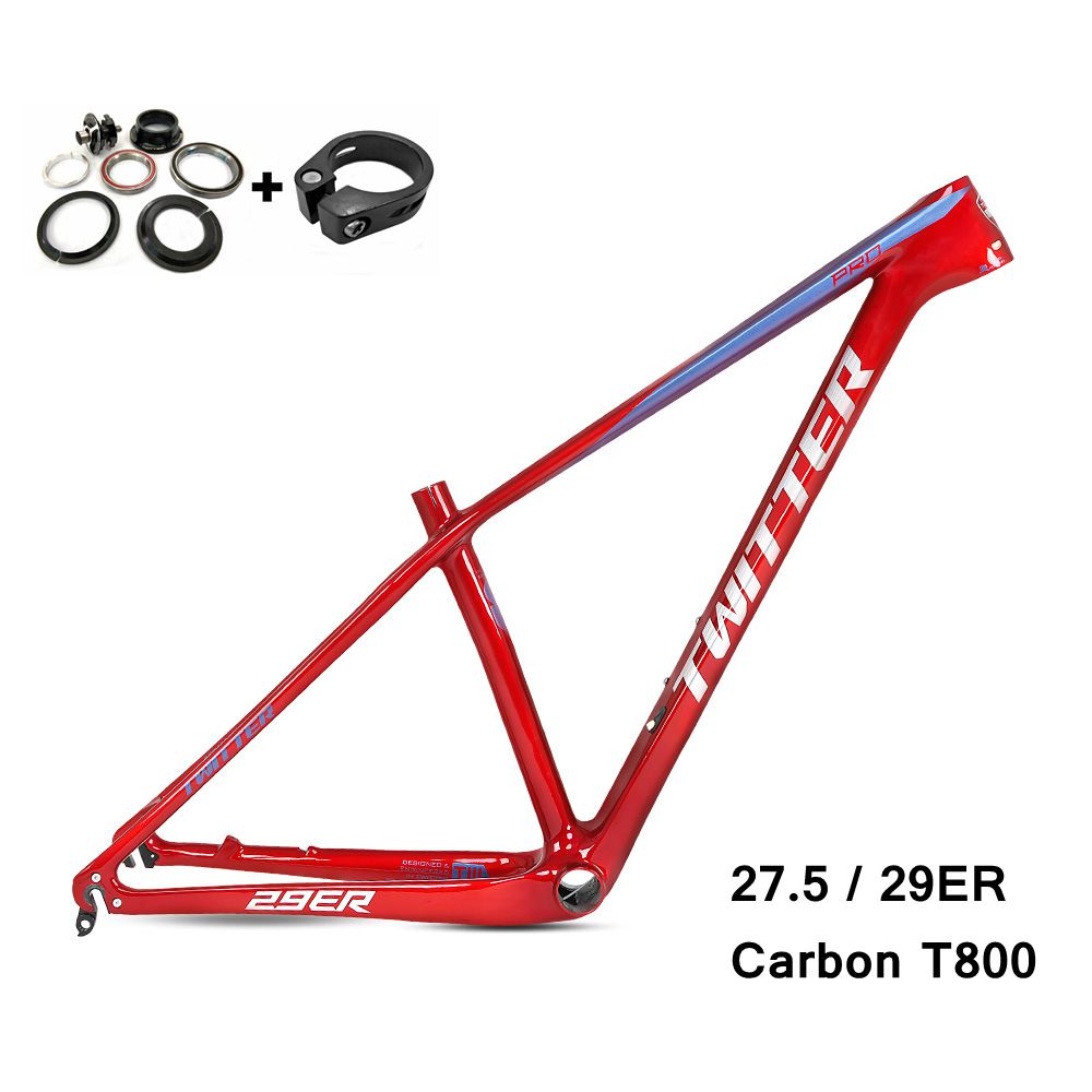 TWITTER-LEOPARDpro 2020 new mtb Carbon frame 27.5 29er Carbonon Mountain bike frame