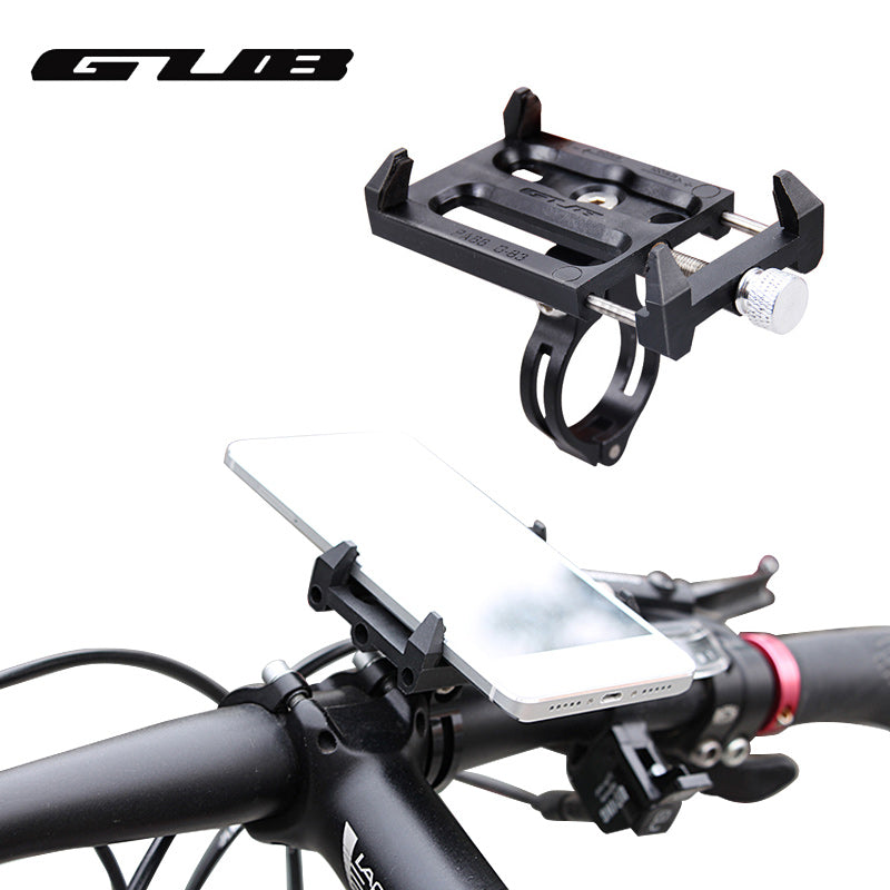 GUB G-83 Anti-Slip Universal Bicycle Phone Holder Mount Bracket For 3.5-6.2inch Smartphone Bike Handlebar Clip Stand