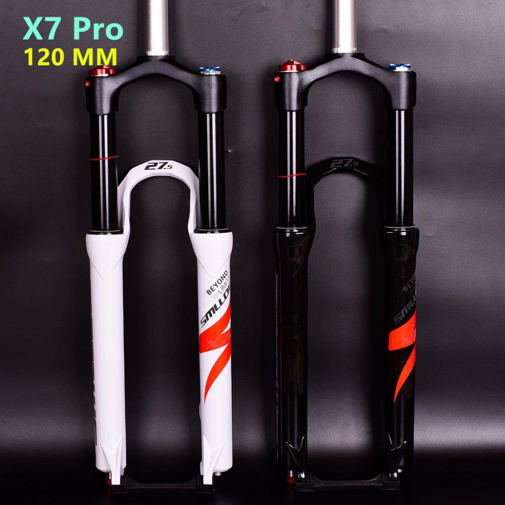 New 26/27.5 inch MTB Bike Sport Air Forks 28.6/39.8 mm mountain bike Suspension Alloy Shoulder/Wire Control shock Bicycle Forks